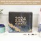 bloom daily planners 2024-2025 18 Month Standing Flip Desk Calendar, 8" x 10", Watercolor